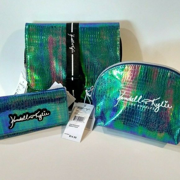 Kendall & Kylie Handbags - Kendall+Kylie Cosmetic Makeup Bags 3 Piece Set